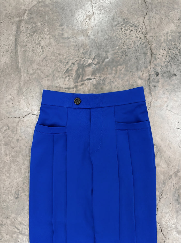 Calça Alfaiataria Classic Wide - Royal Blue
