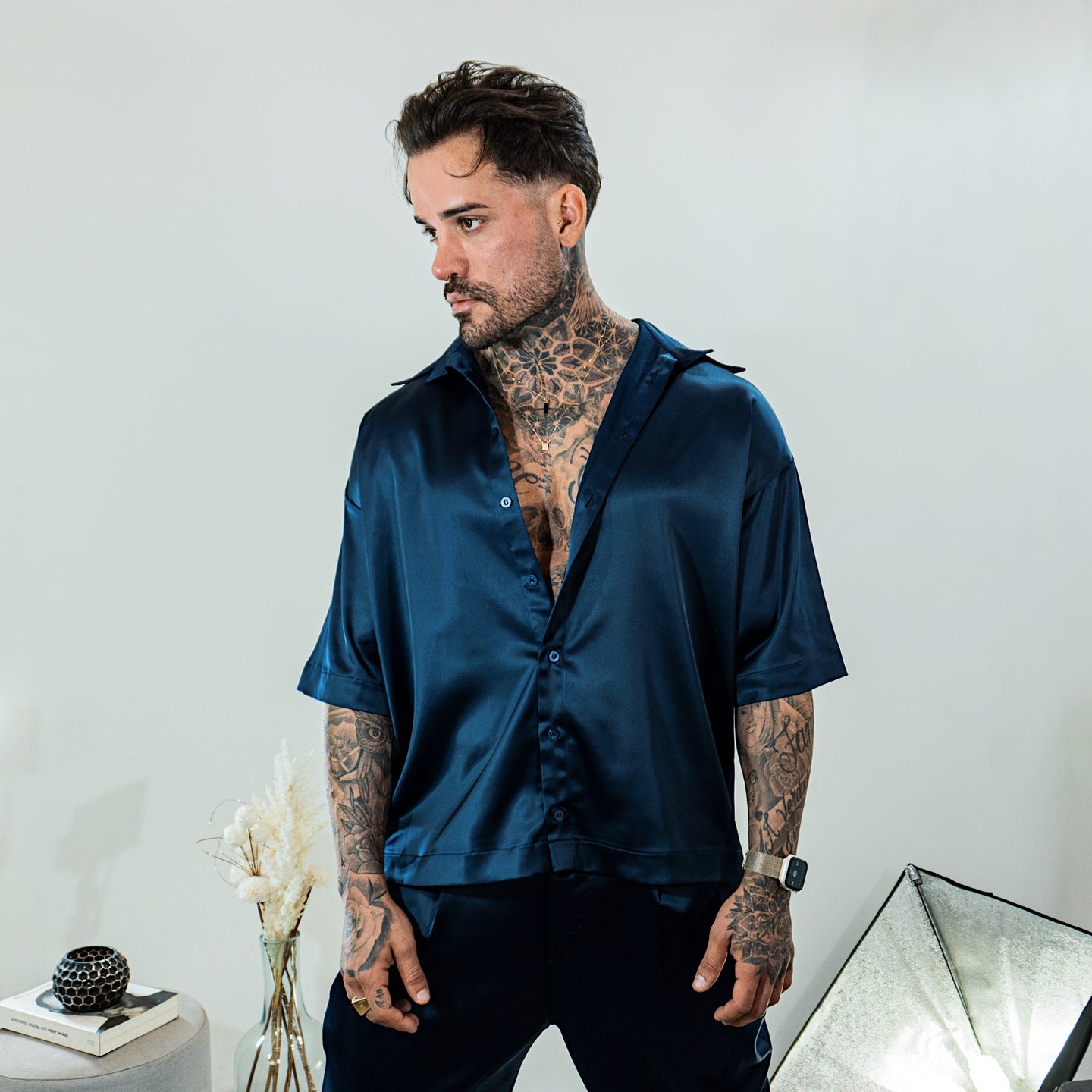 Camisa Malta - Bleu