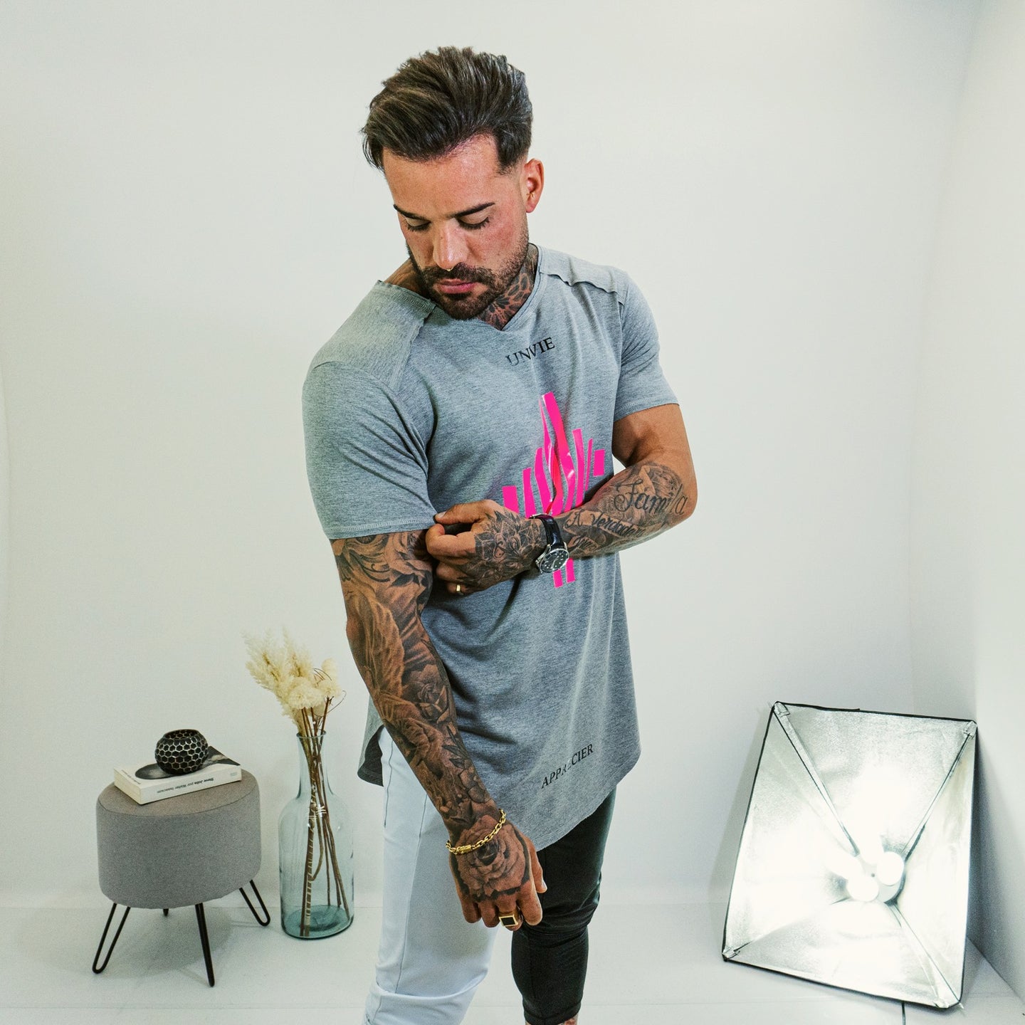 Camiseta Sound - Pink