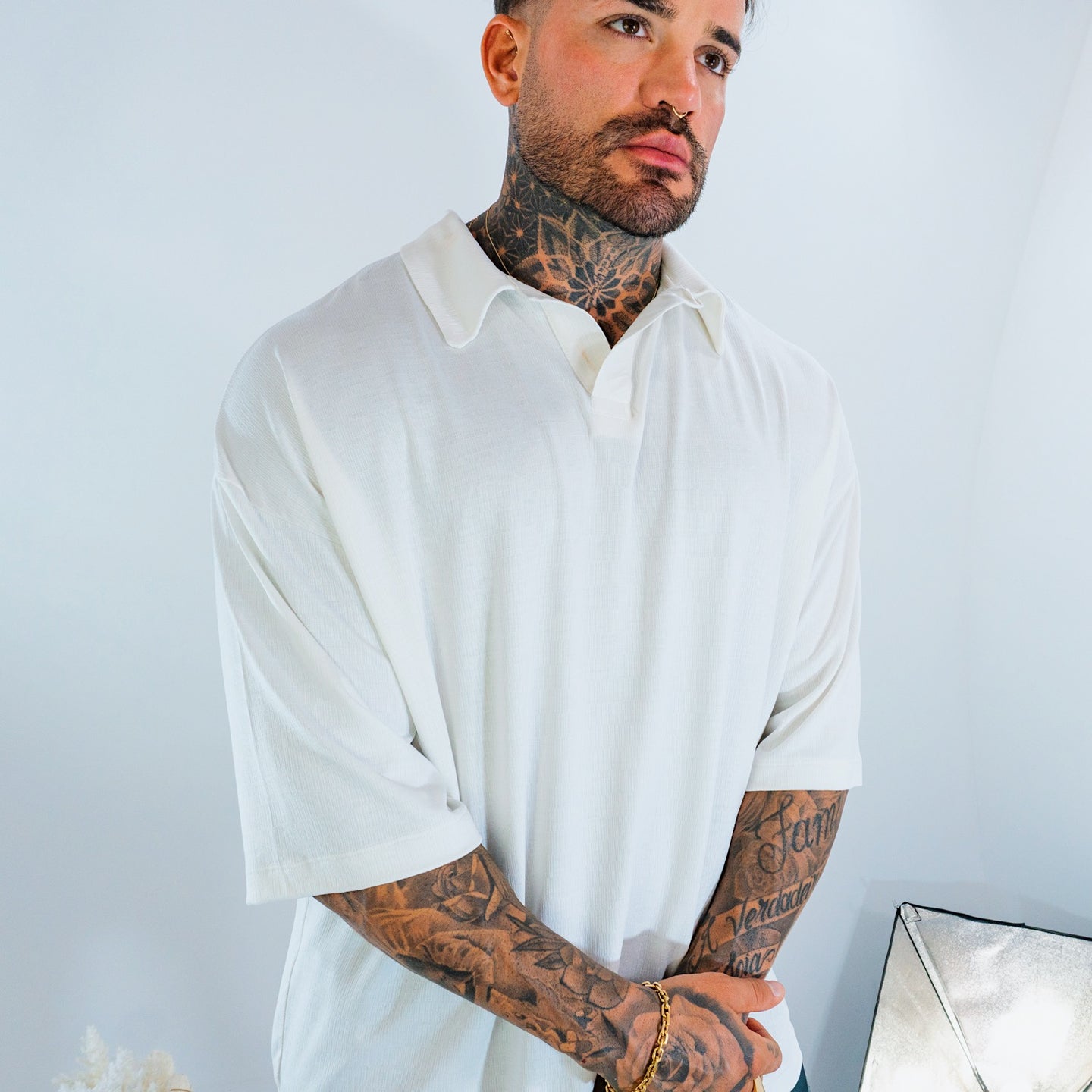 Camiseta Polo Over - Off