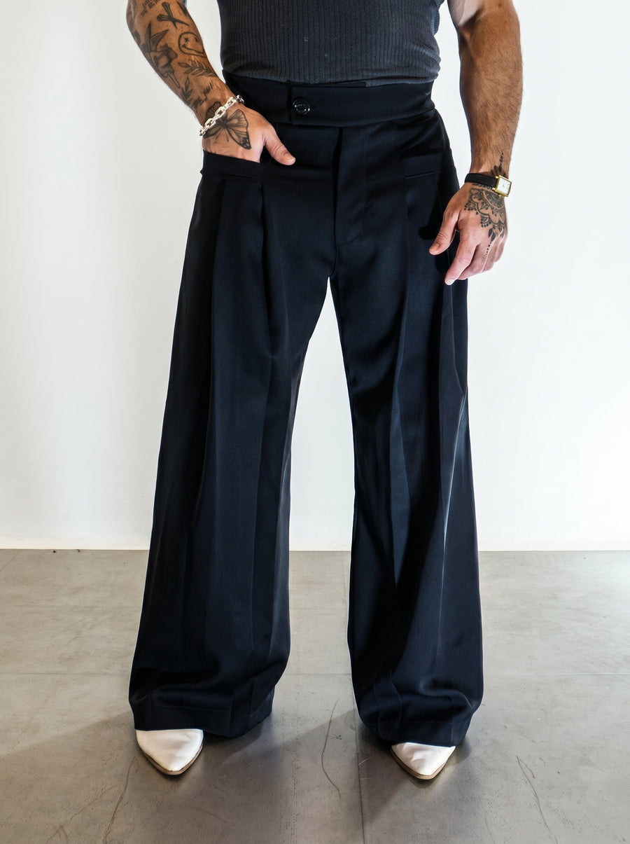 Calça Alfaiataria Classic Wide - Blck