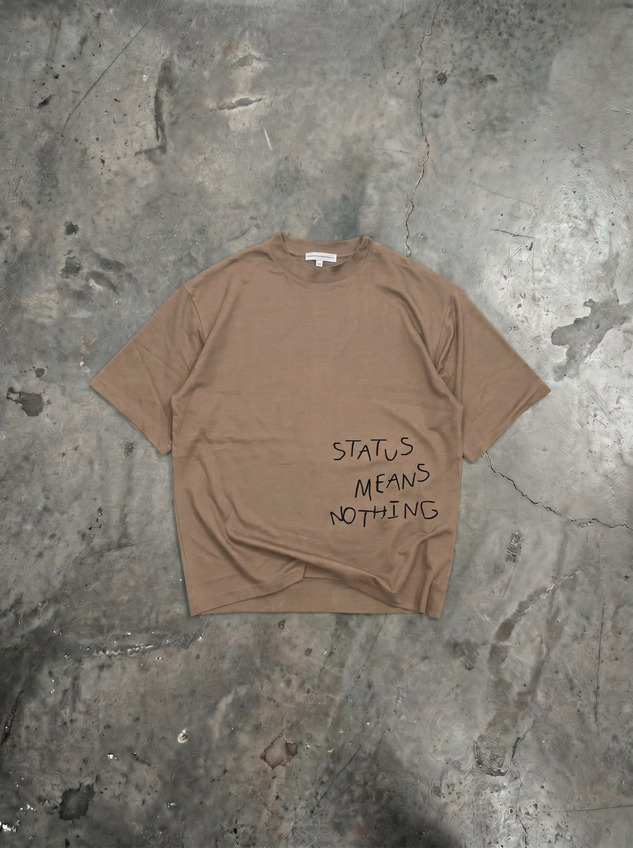 Camiseta Means Nothing - Cappuccino