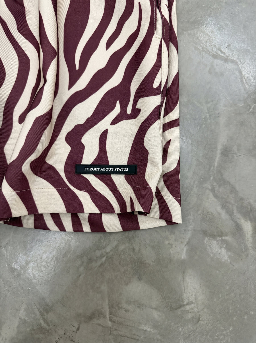 Shorts Caynon - Wine Zebra