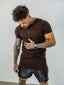 Camiseta Wall Bold - Brown