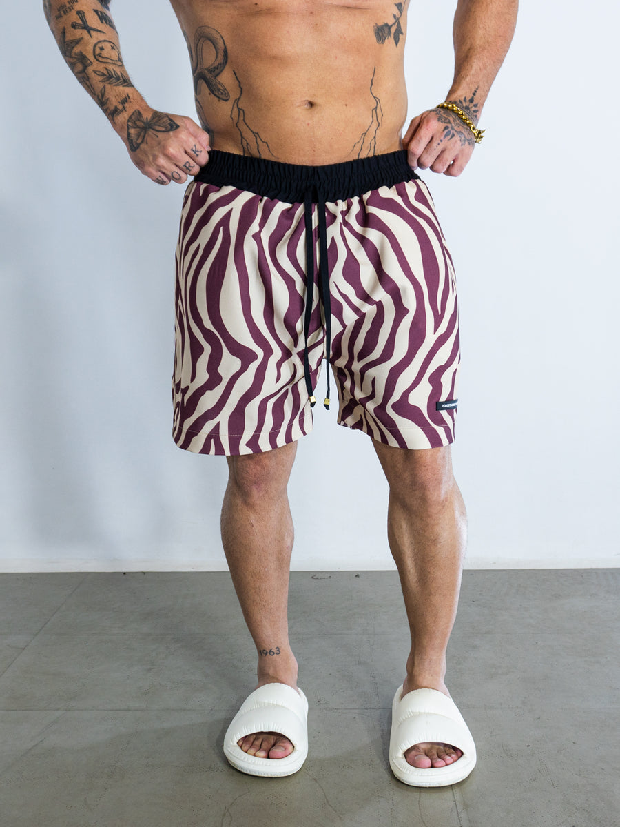 Shorts Caynon - Wine Zebra