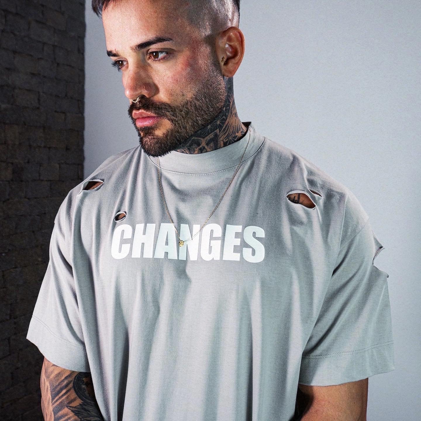 Camiseta Changes - Grey Space