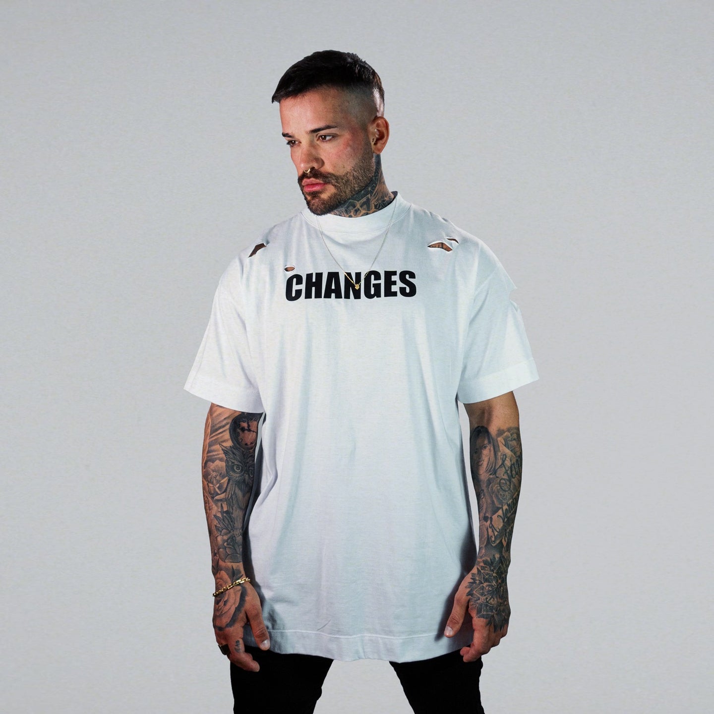 Camiseta Changes - White