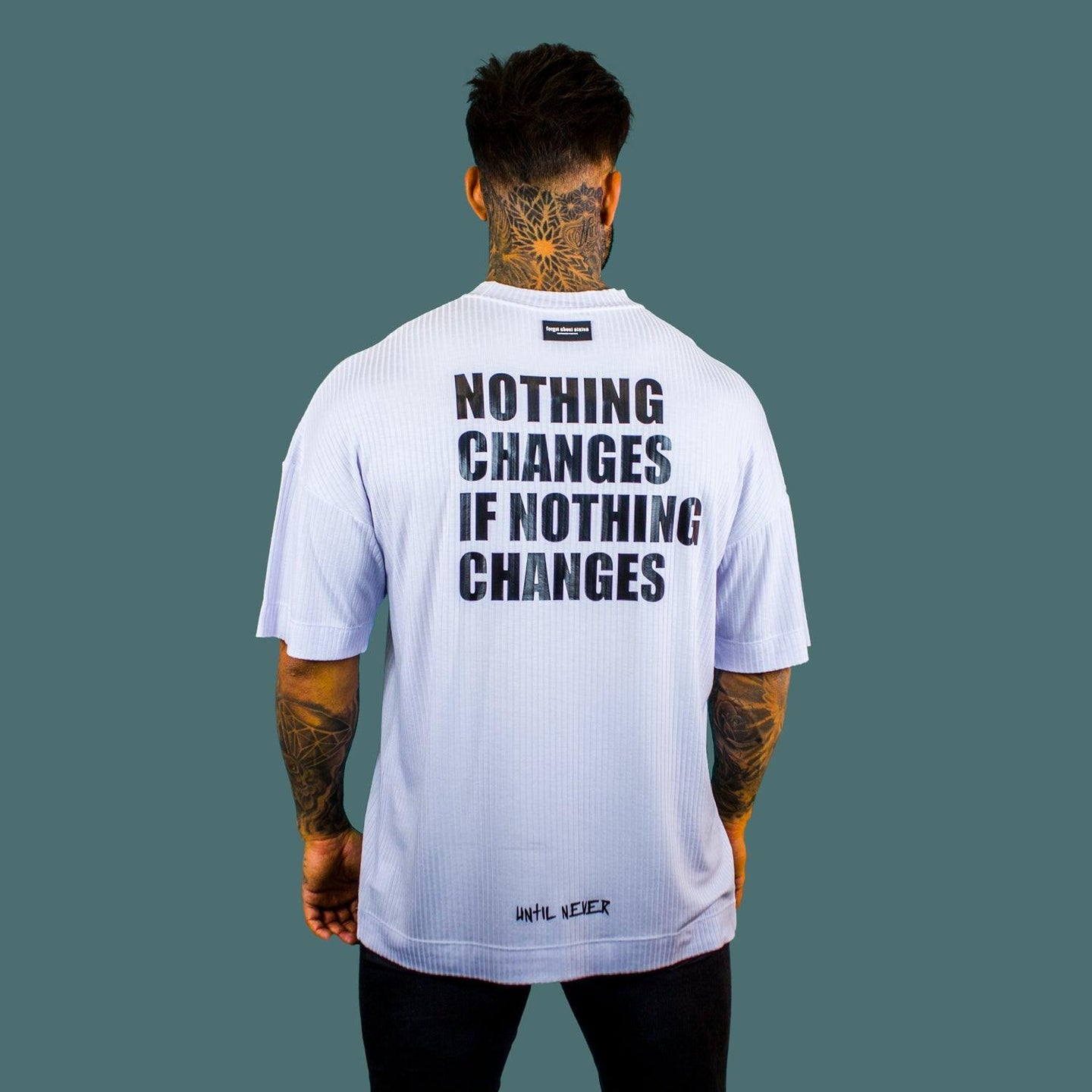 Camiseta Nothing Changes - UNM | FAS Clothing Streetwear