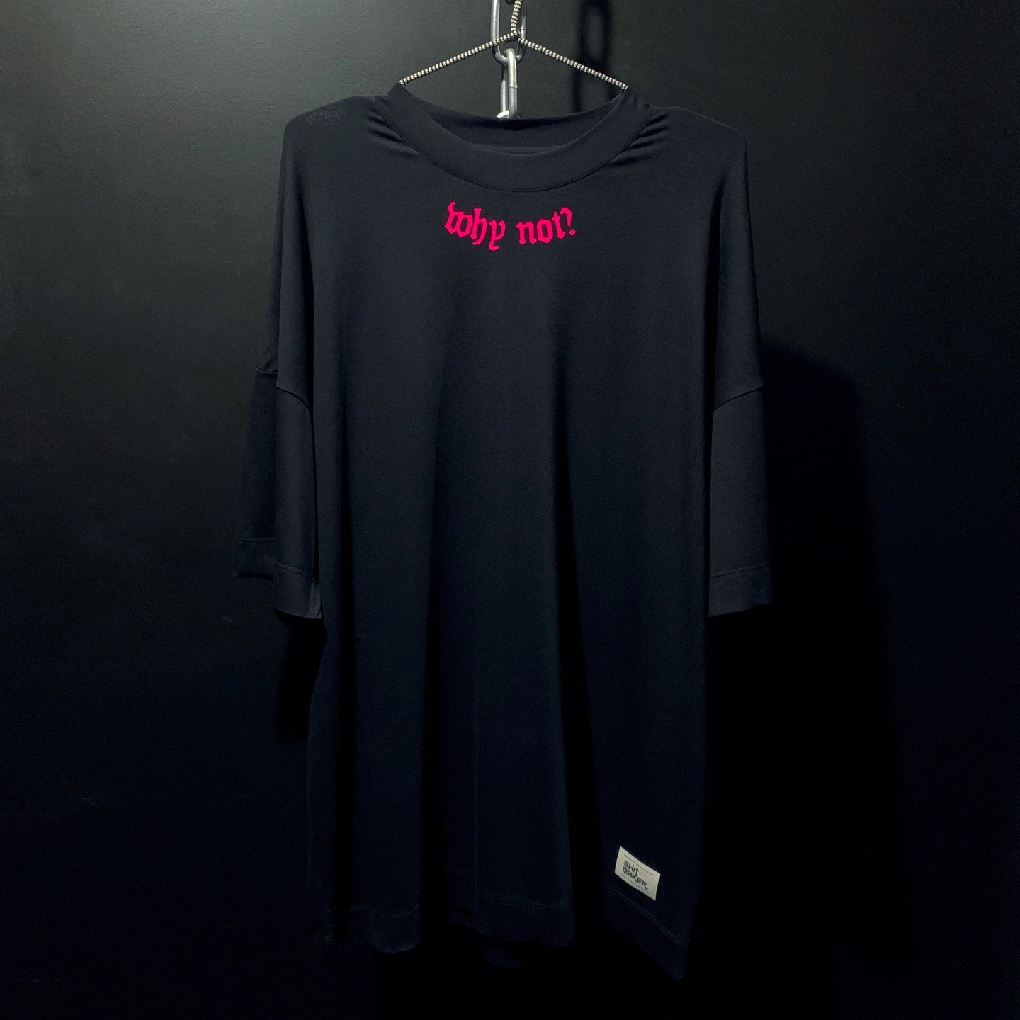 Camiseta Why Not Black | FAS Clothing Streetwear