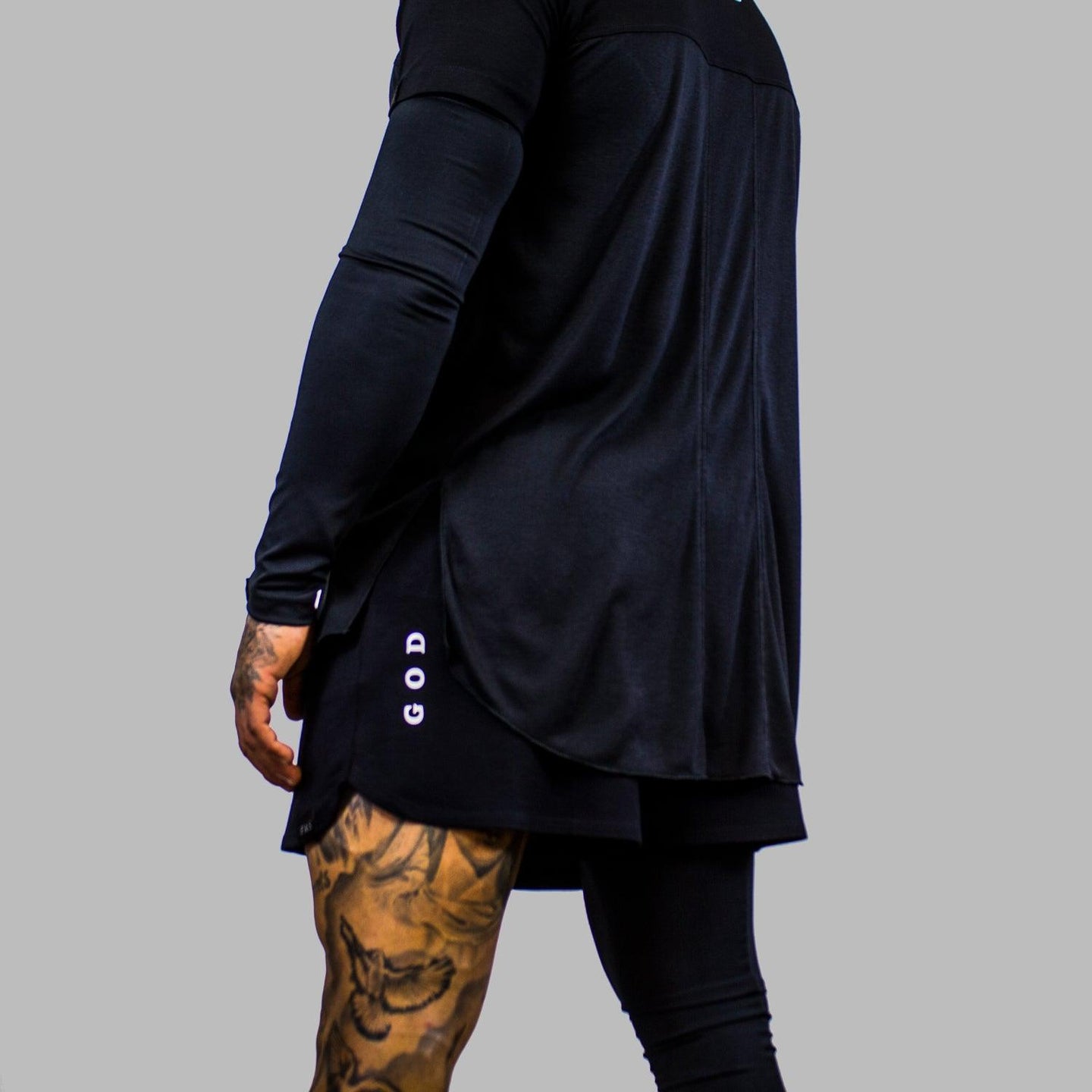 Shorts God Force - Preto | FAS Clothing Streetwear